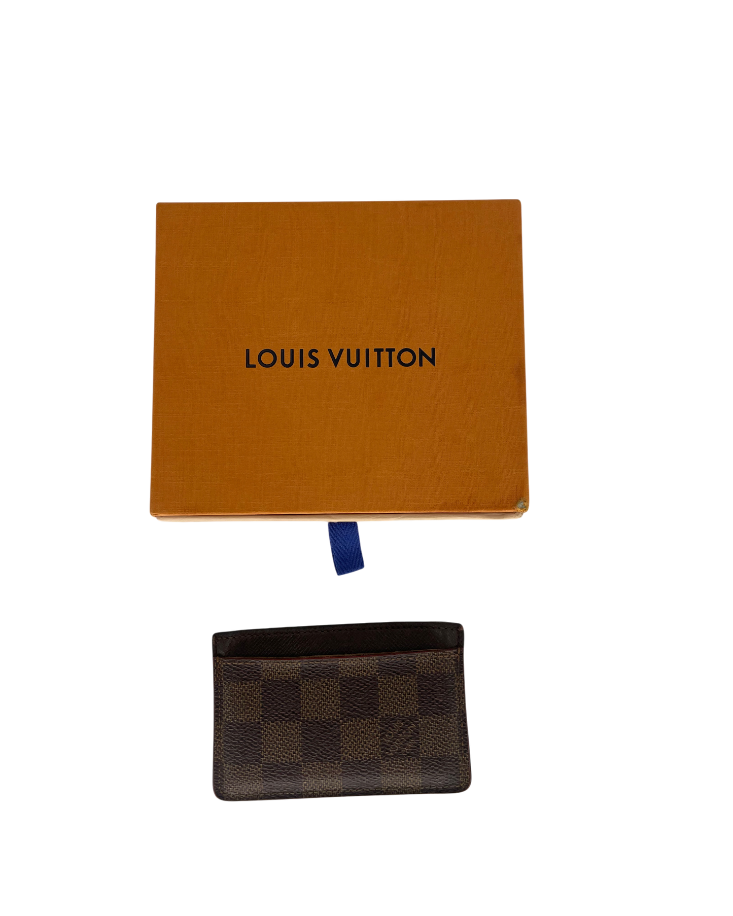 Louis Vuitton Porte-cartes damier marron