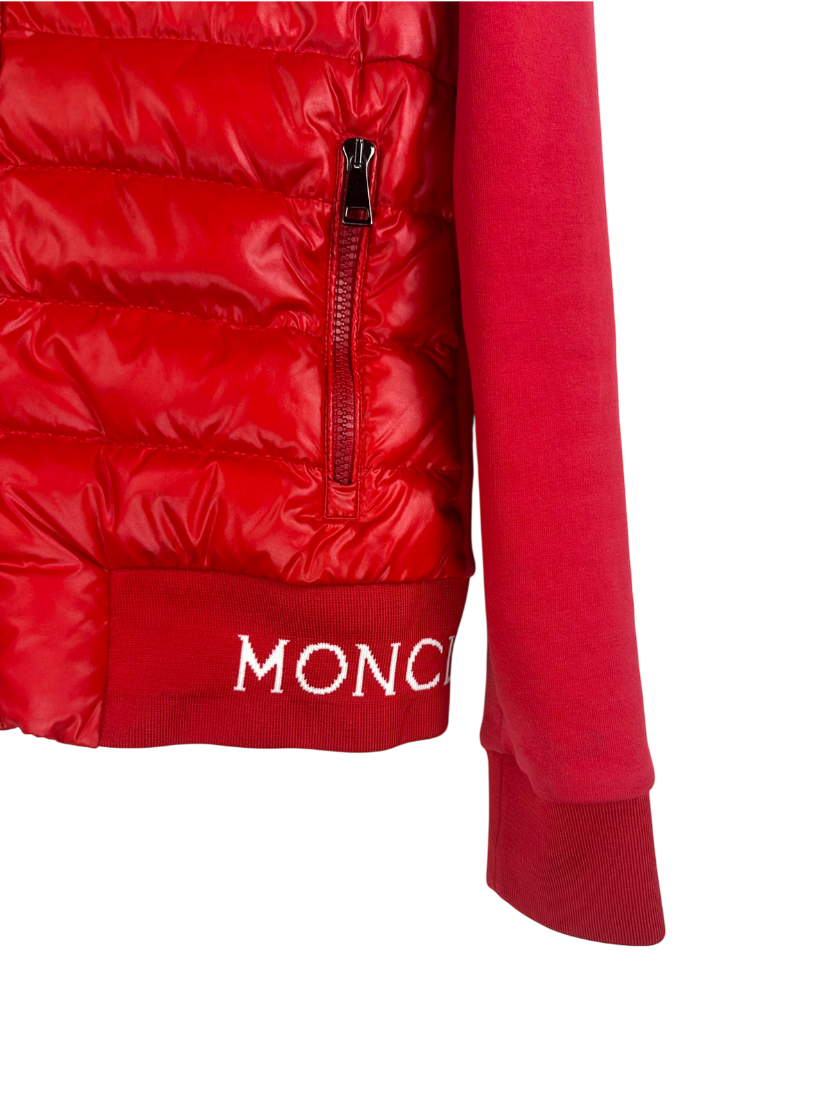 Moncler veste bi-matière - The Reservery
