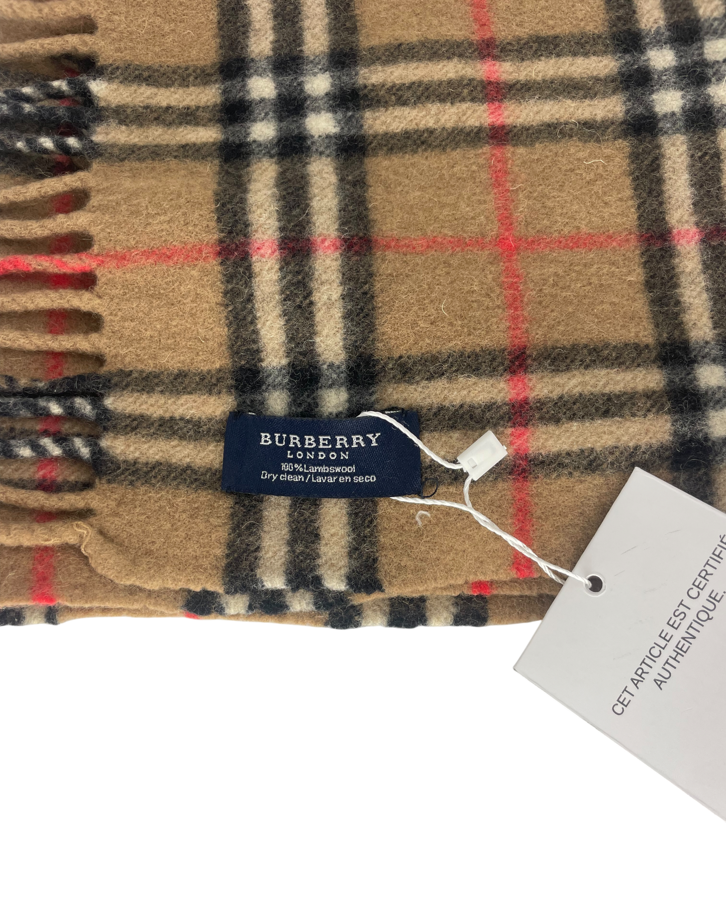 Burberry écharpe en laine
