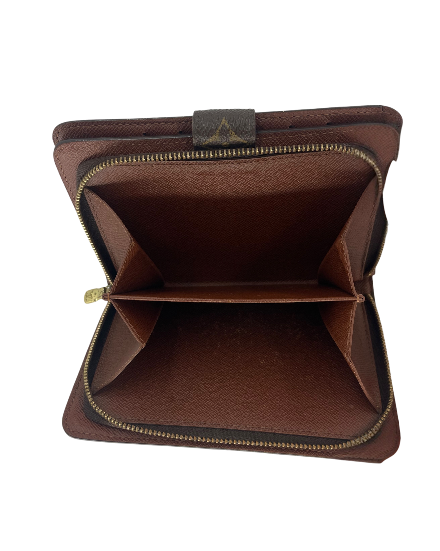 Louis Vuitton Porte-monnaie monogram marron