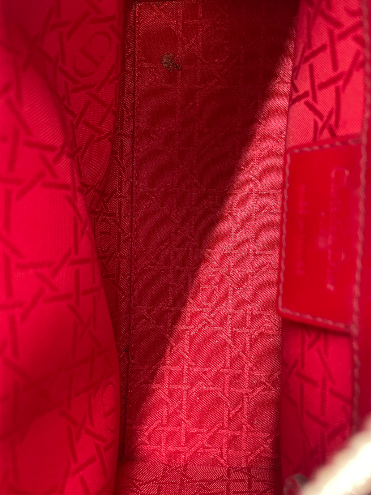Dior sac à main Lady medium cuir vernis