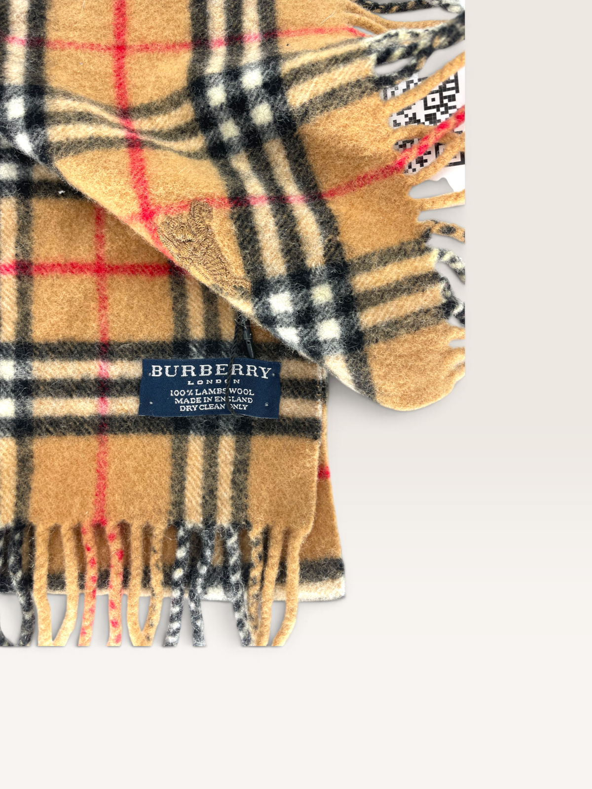 Burberry écharpe en laine