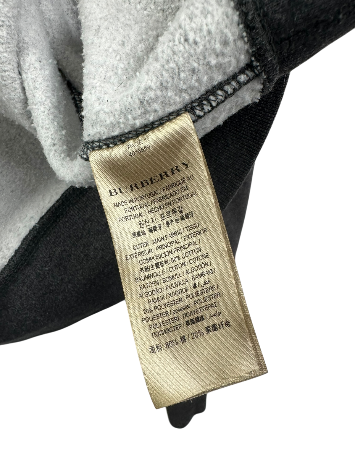 Burberry gilet à capuche
