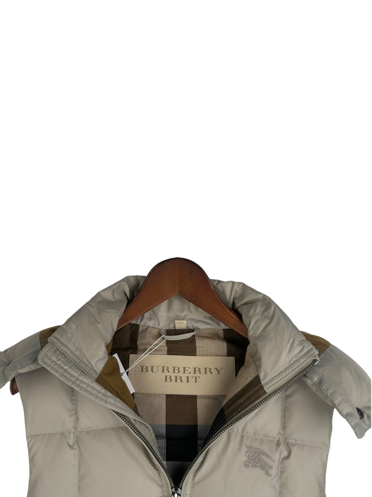 Burberry Doudoune Sans Manches