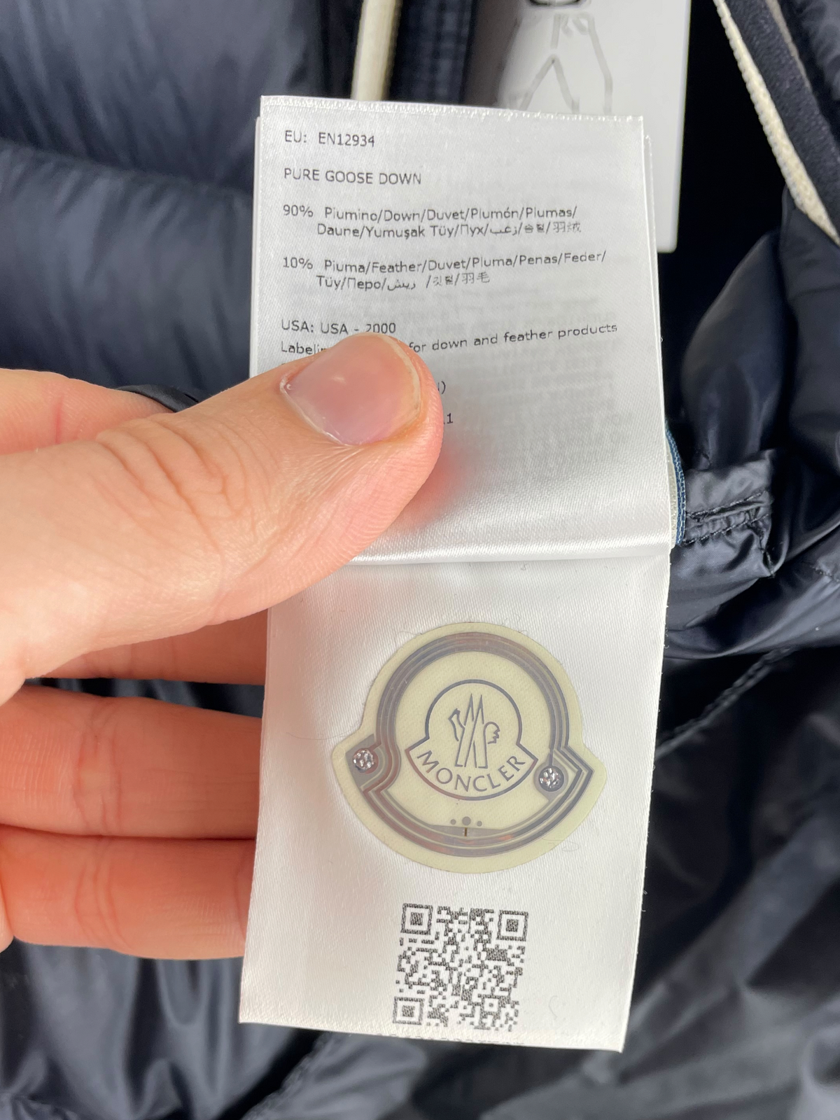 Moncler veste à capuche