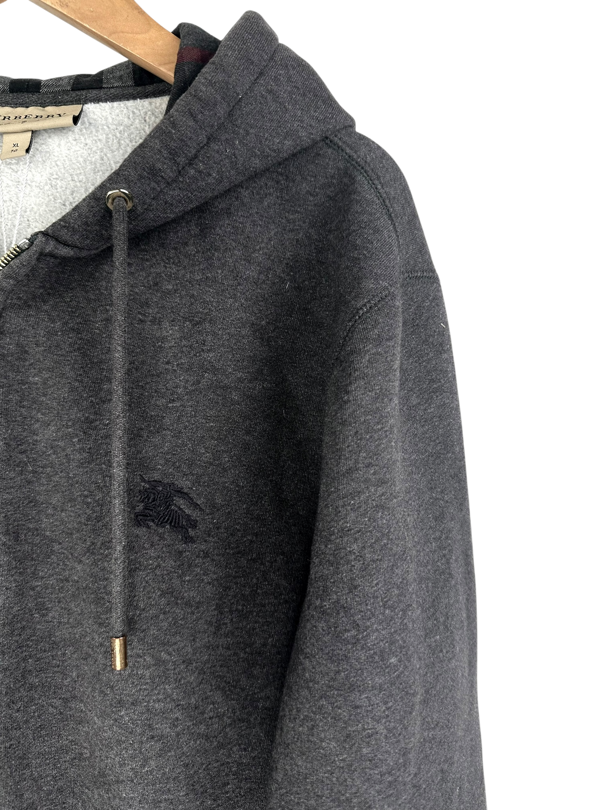 Burberry gilet à capuche