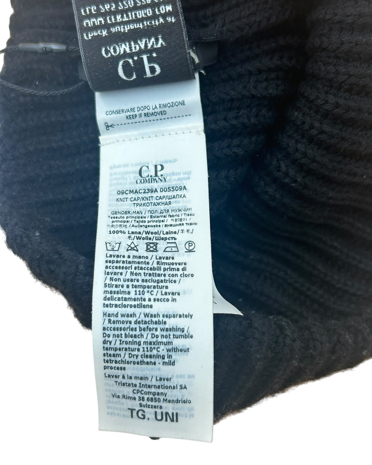 C.P. Company bonnet
