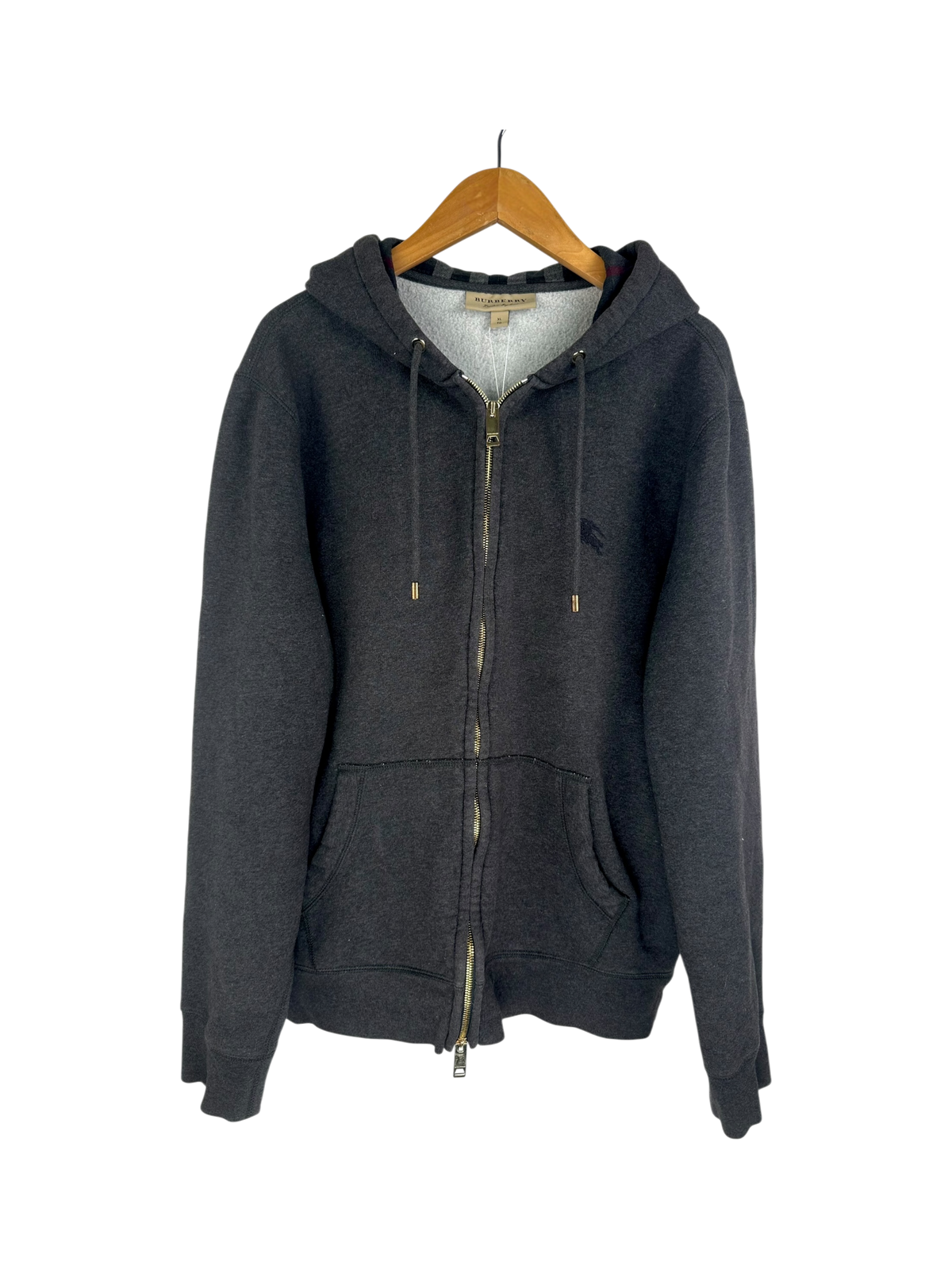 Burberry gilet à capuche