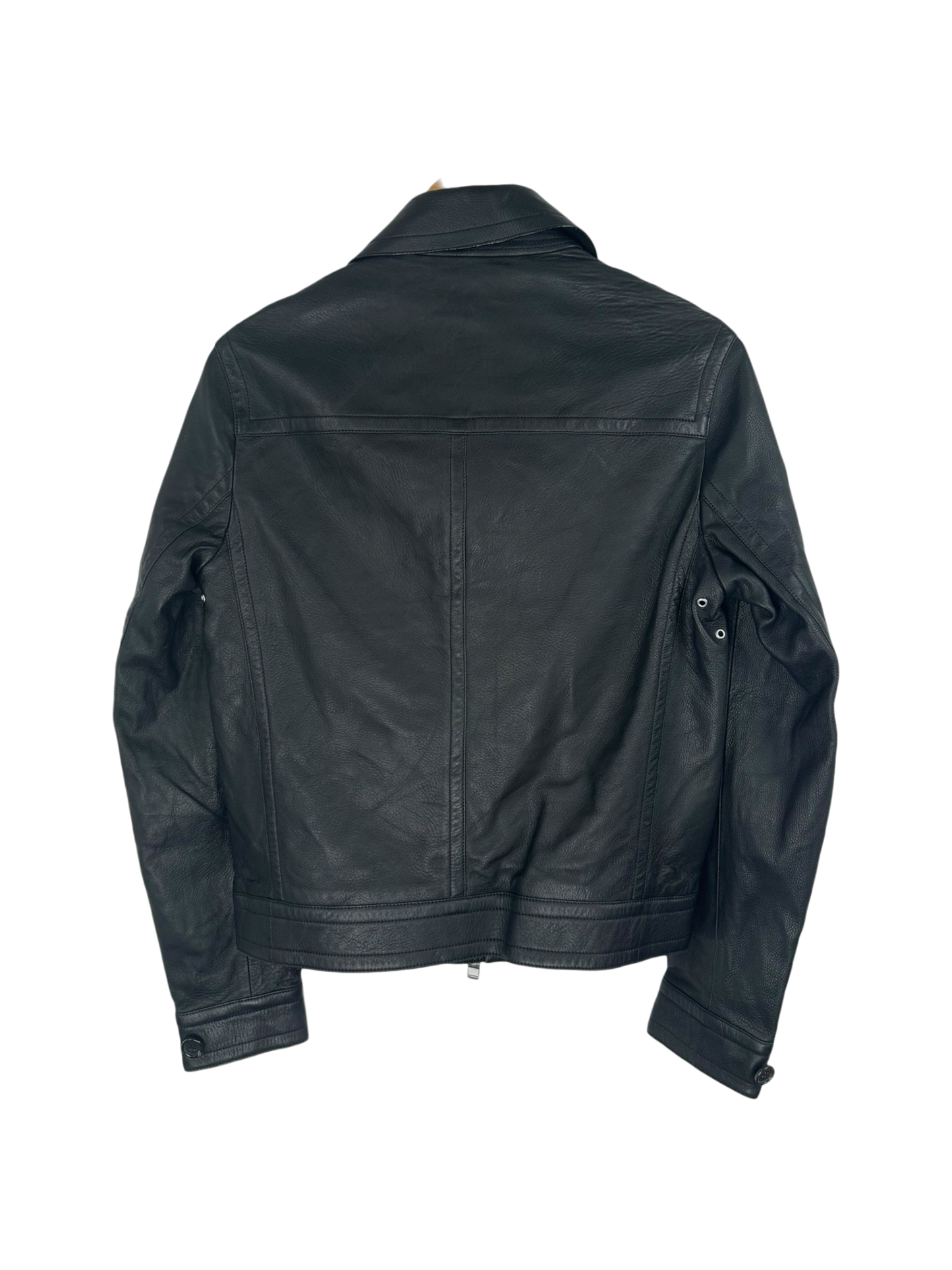 Burberry veste en cuir