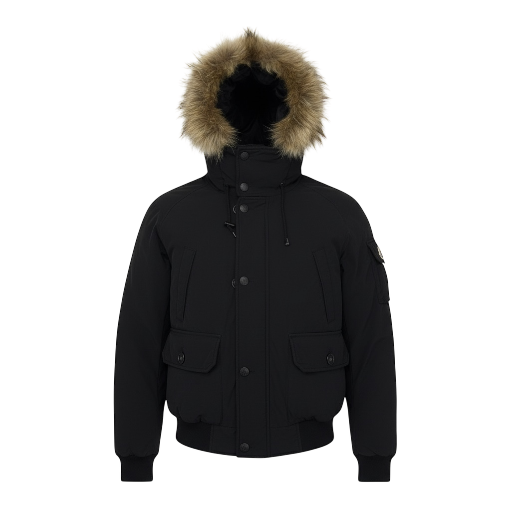 Moncler doudoune à fourrure - The Reservery