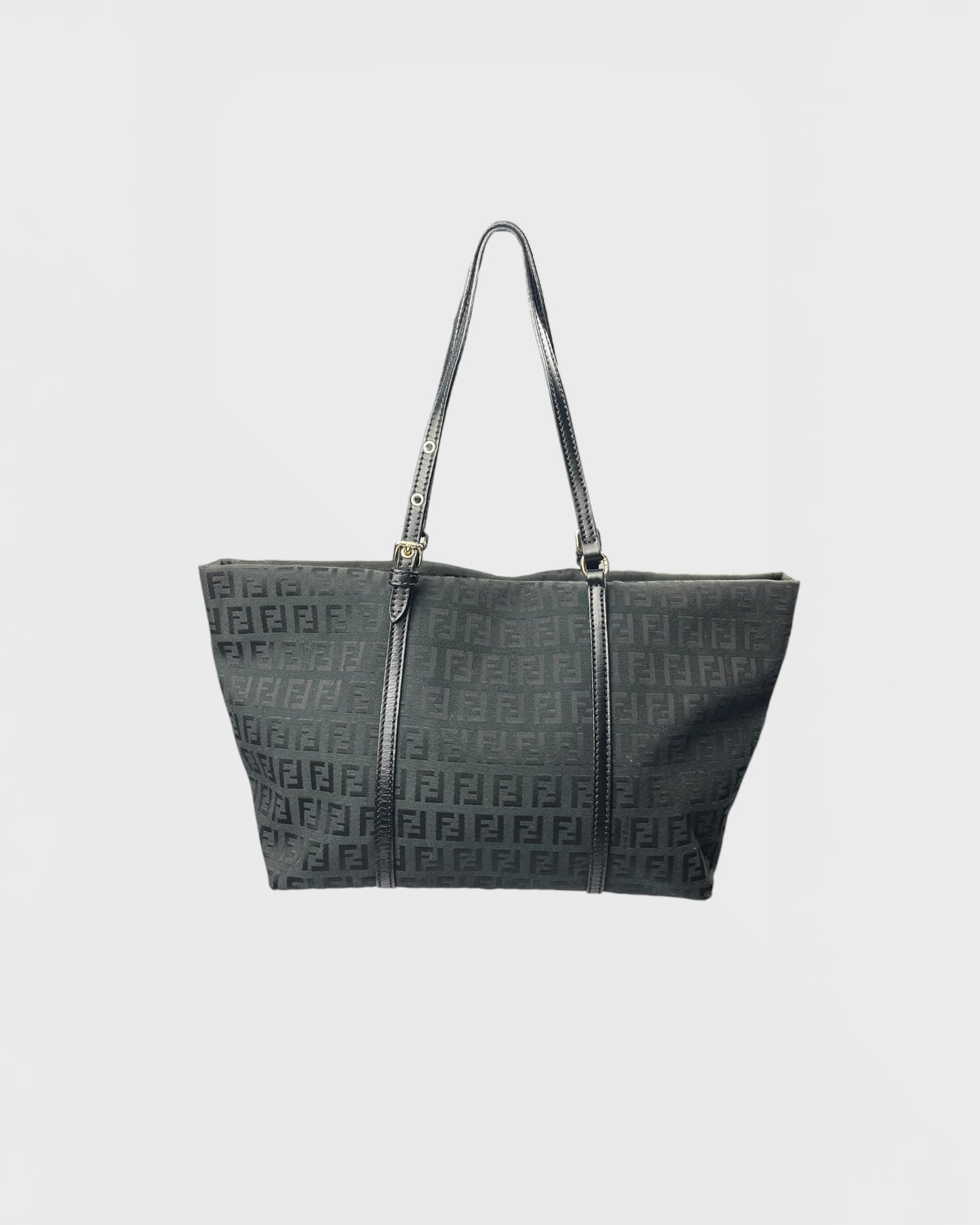 Fendi black monogram bag