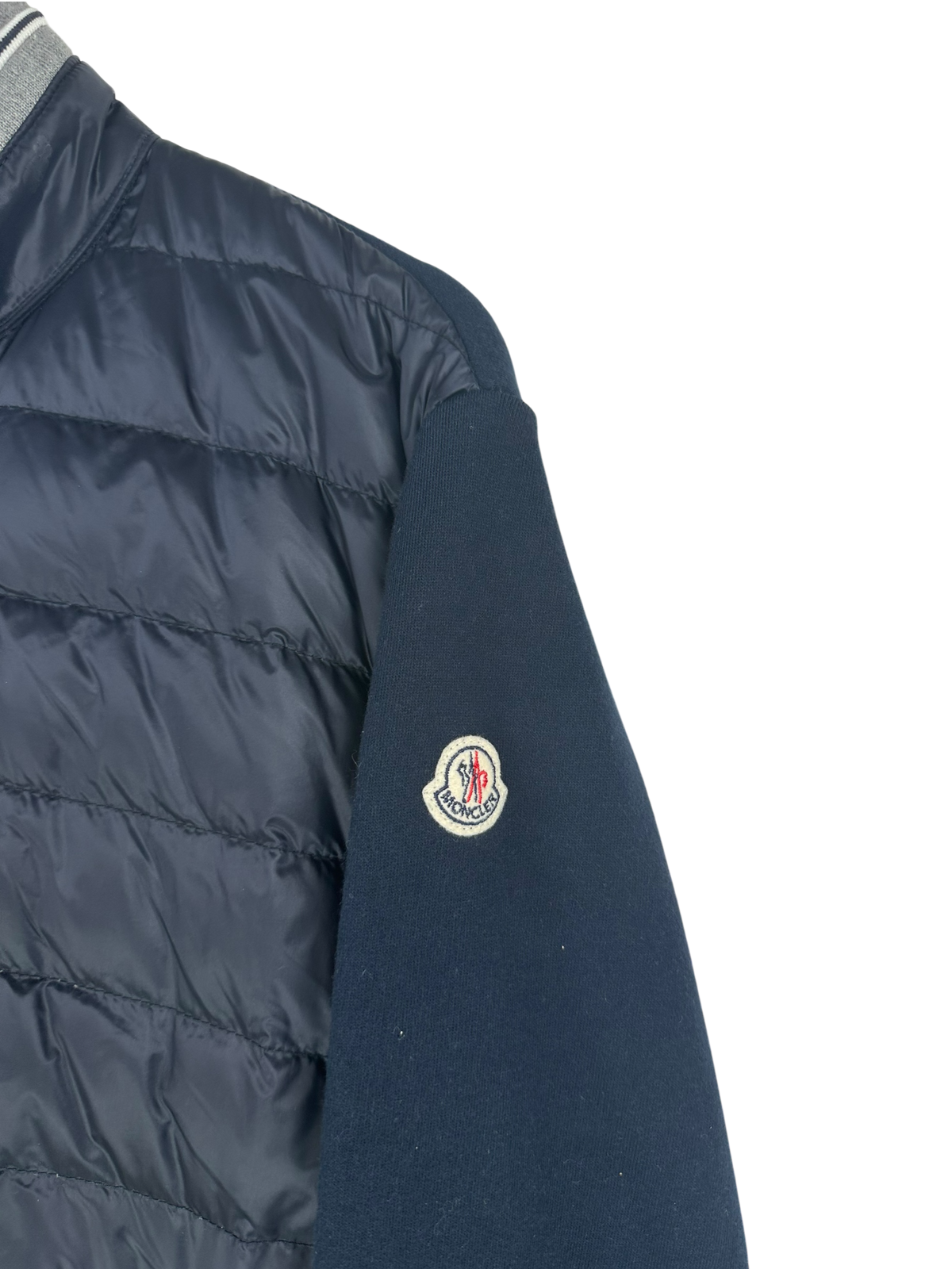 Moncler veste bi-matière - The Reservery