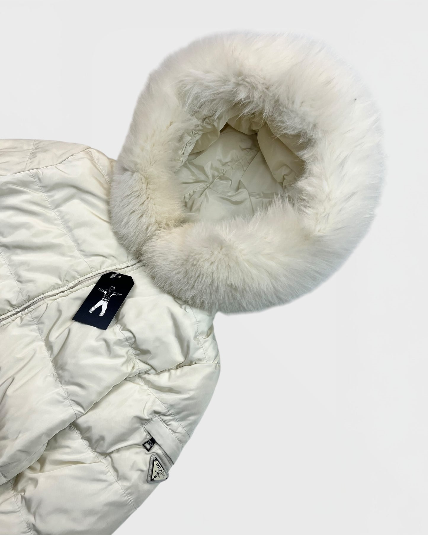 Prada doudoune / puffer fur jacket