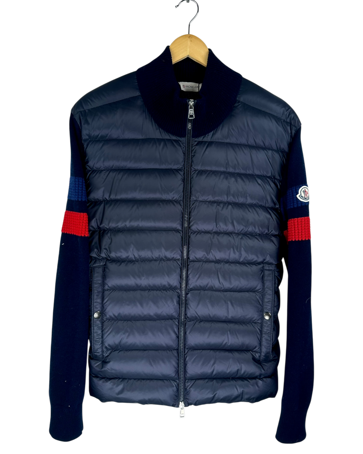 Moncler gilet doudoune bi matière