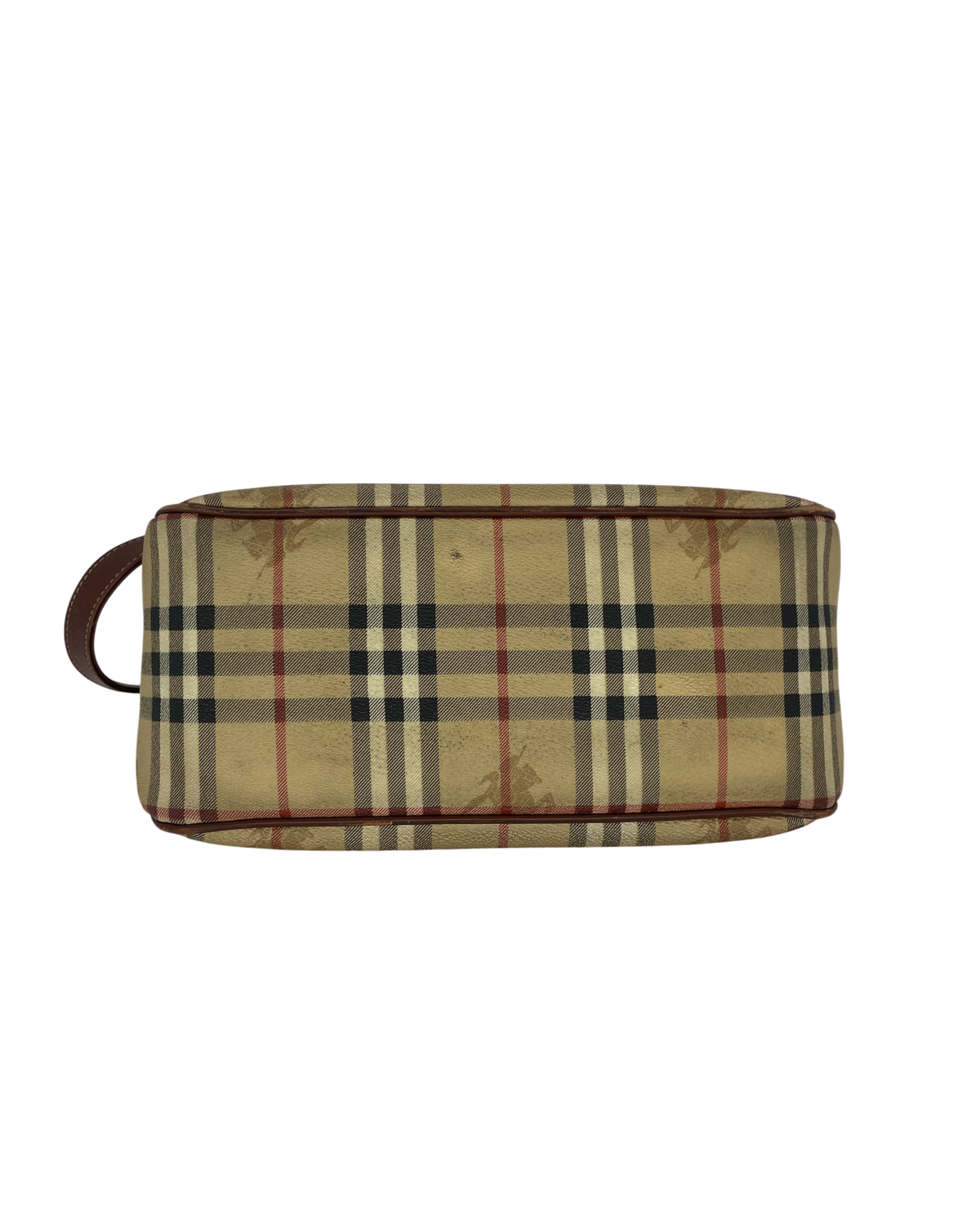 Burberry sac à main tartan beige