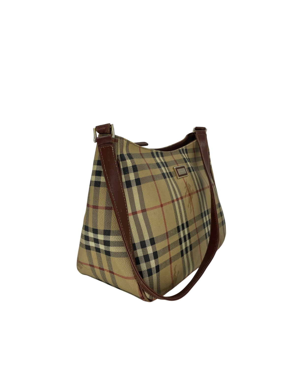 Burberry sac à main tartan beige