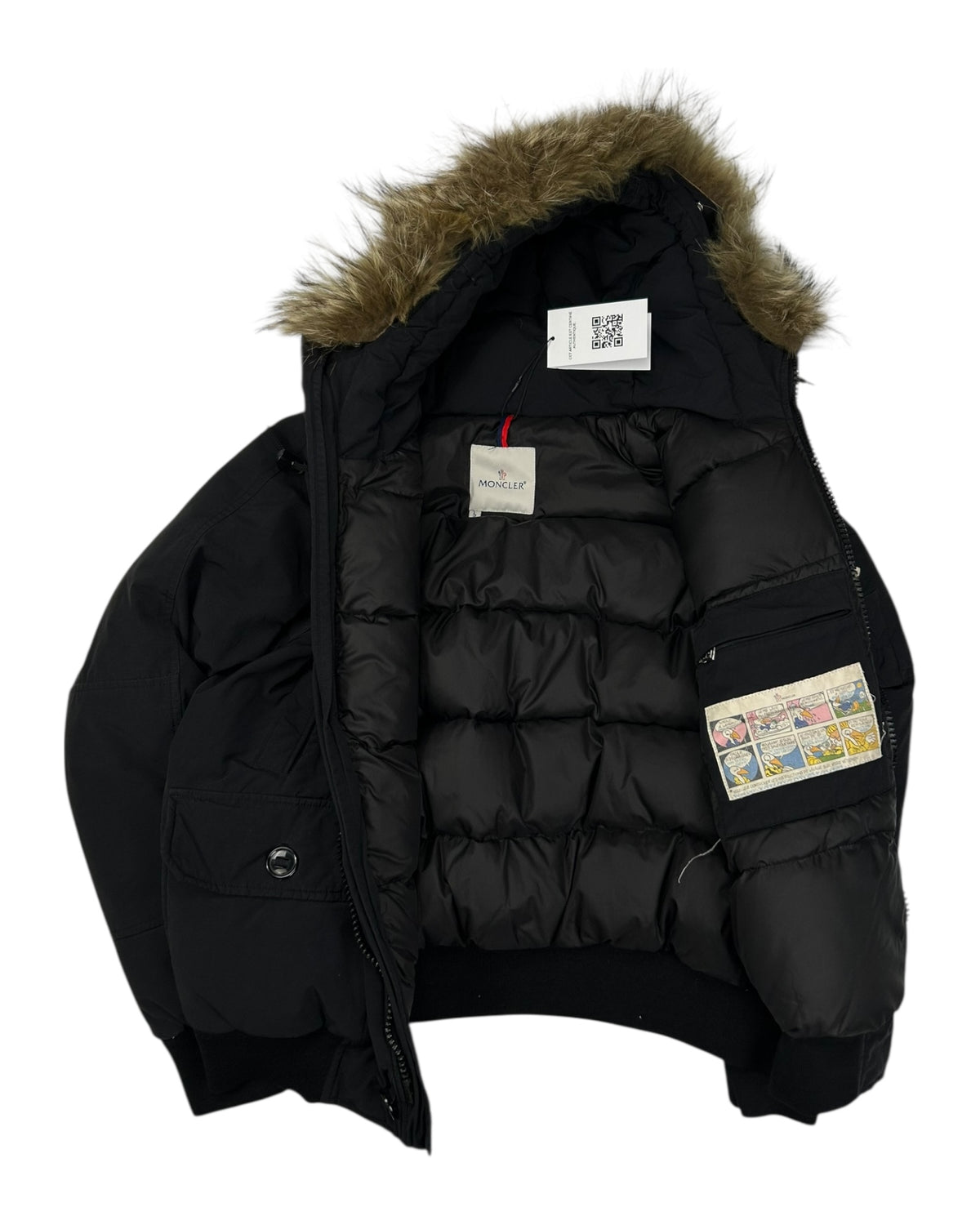 Moncler doudoune à fourrure - The Reservery