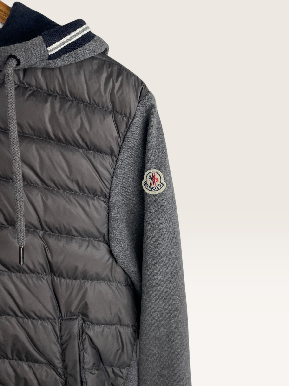 Moncler grière Cardigan Veste bi matière