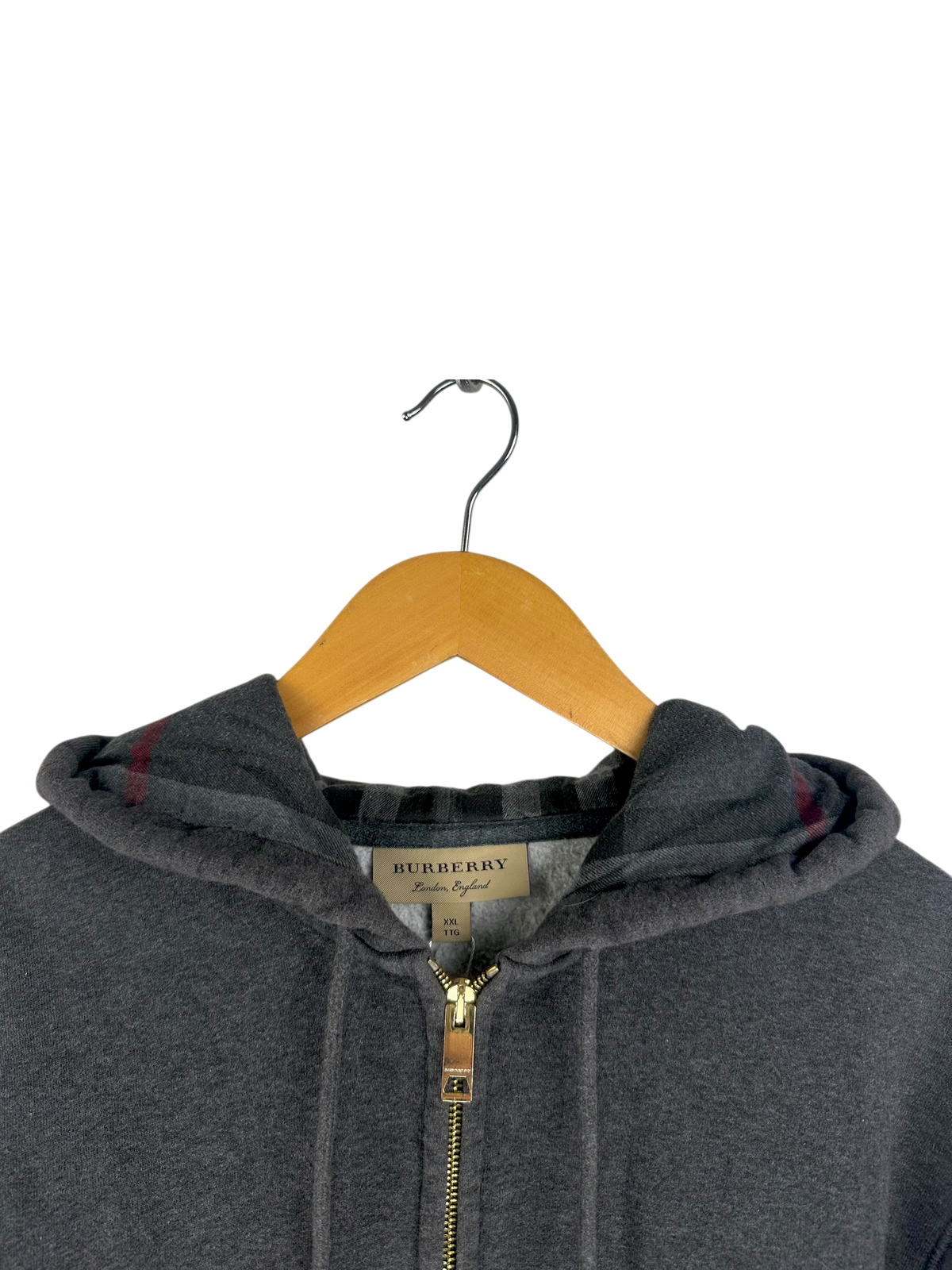 Burberry gilet à capuche