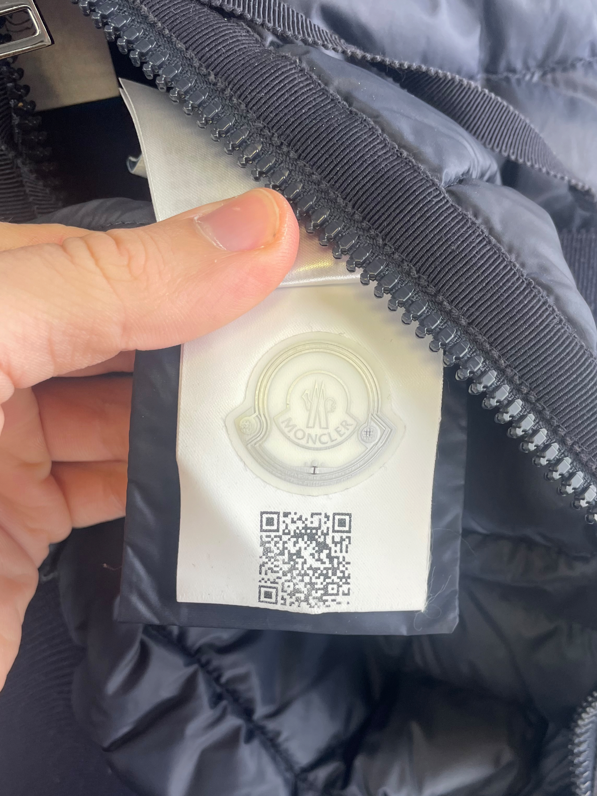 Moncler cardigan bi-matiére veste femme