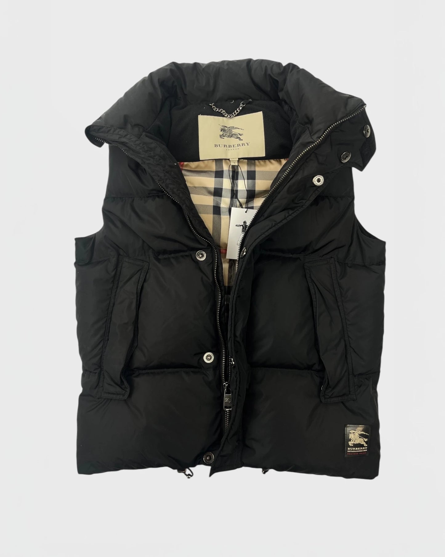 Burberry doudoune sans manche