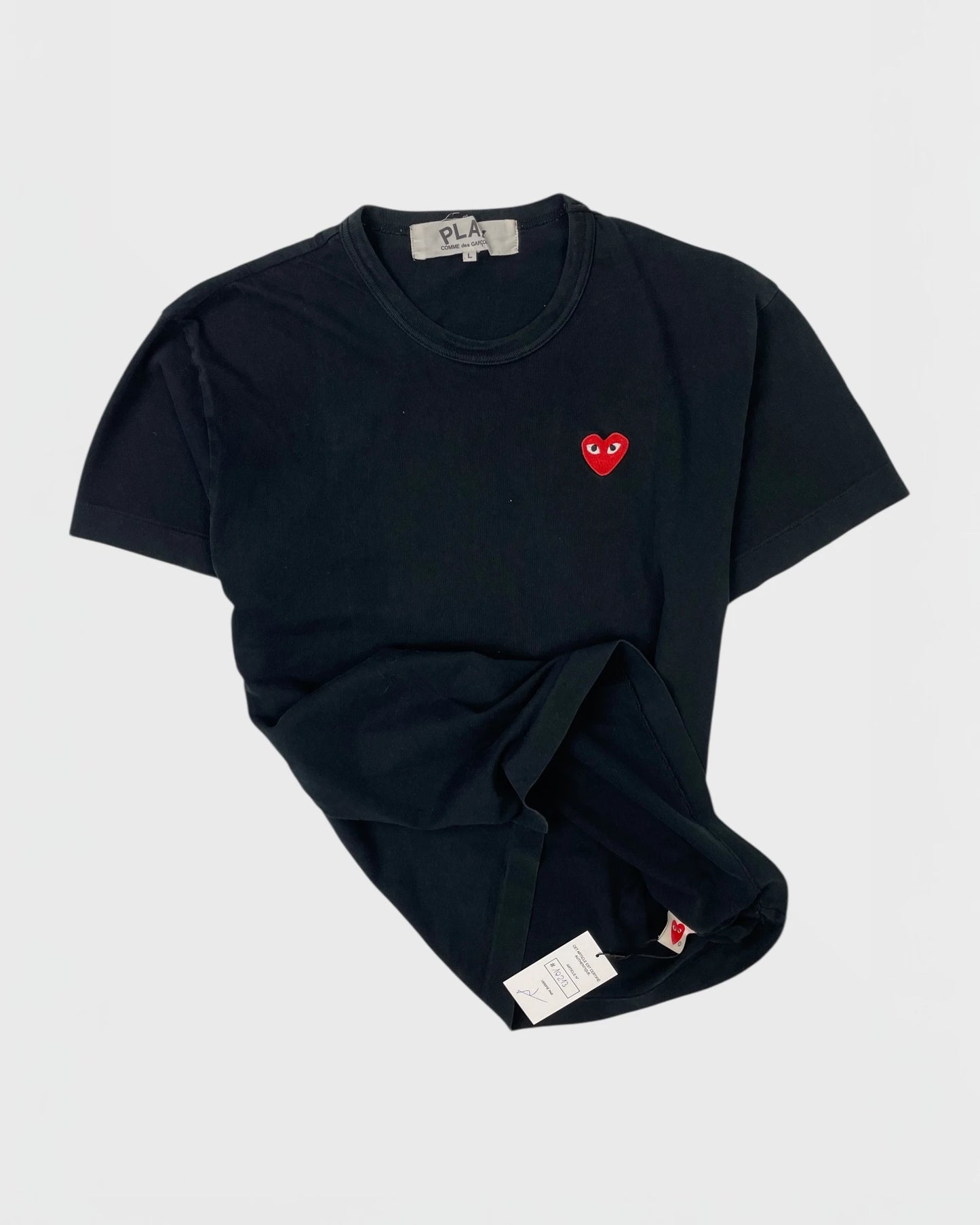 Comme des garçons play t-shirt