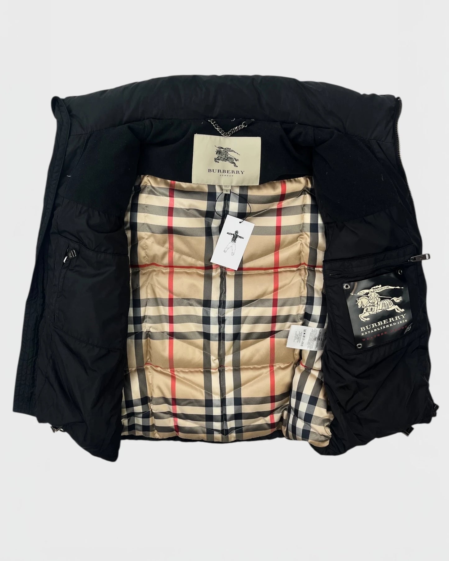 Burberry doudoune sans manche