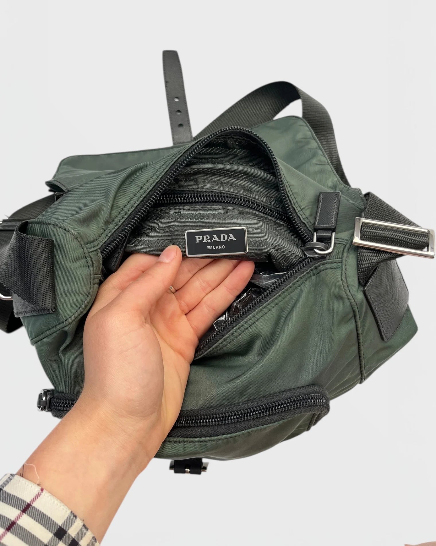 Prada nylon messanger sacoche