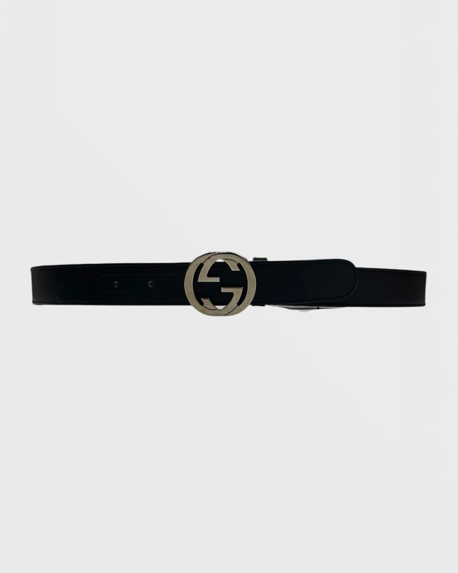 Gucci GG noir ceinture