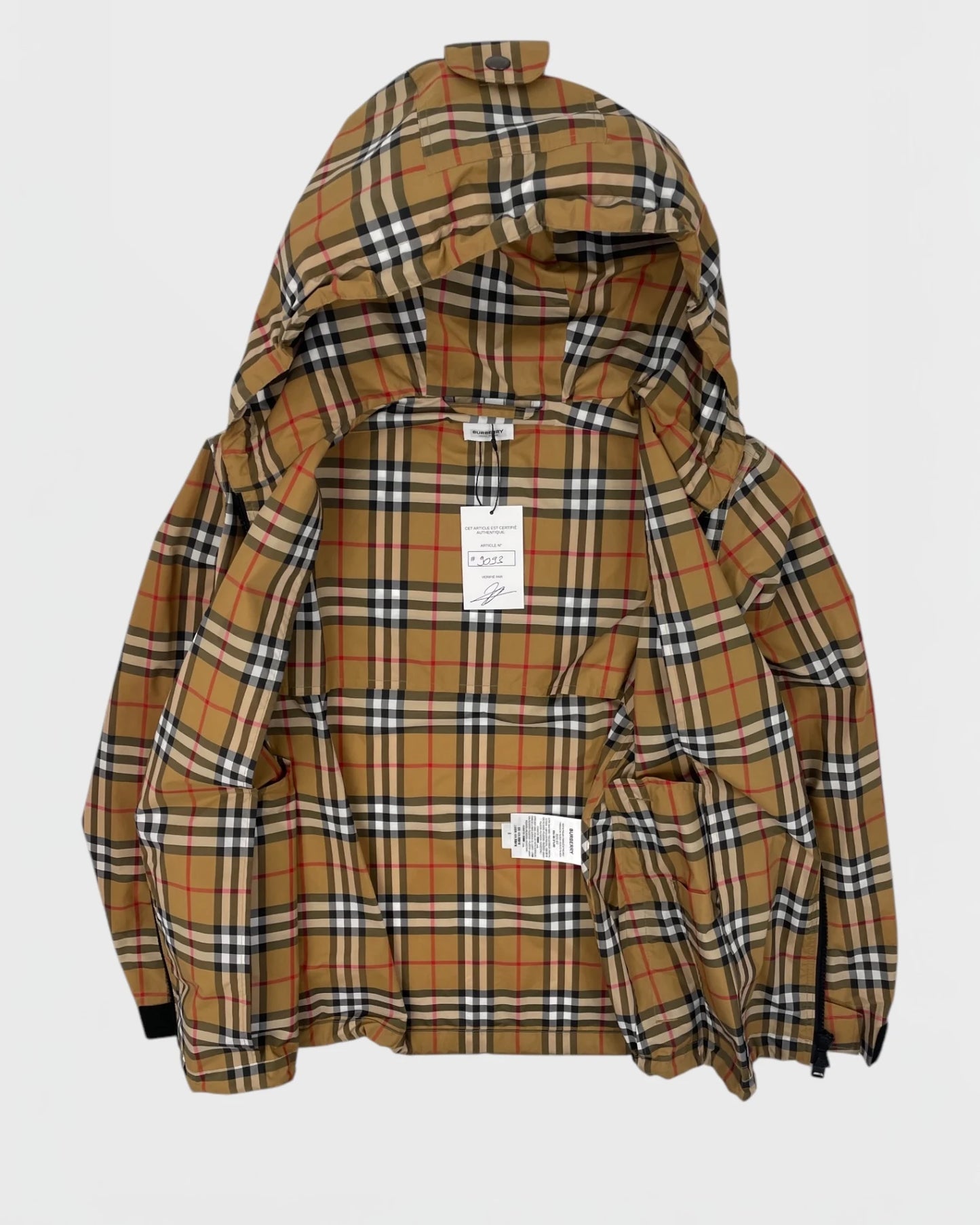 Burberry monogramme veste