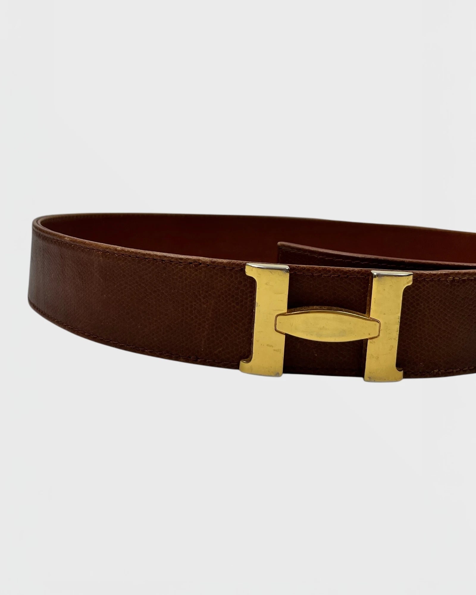 Hermès camel ceinture