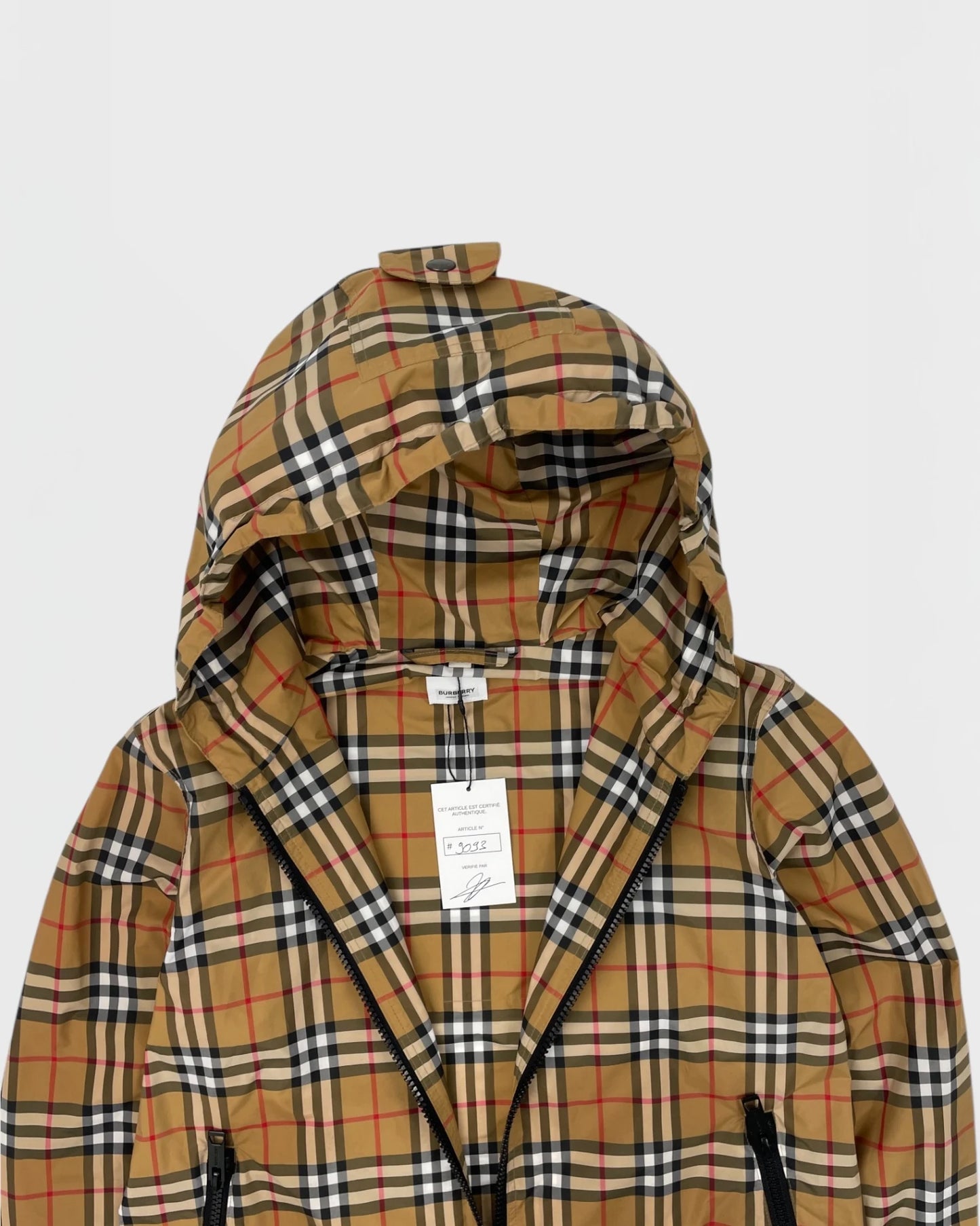 Burberry monogramme veste