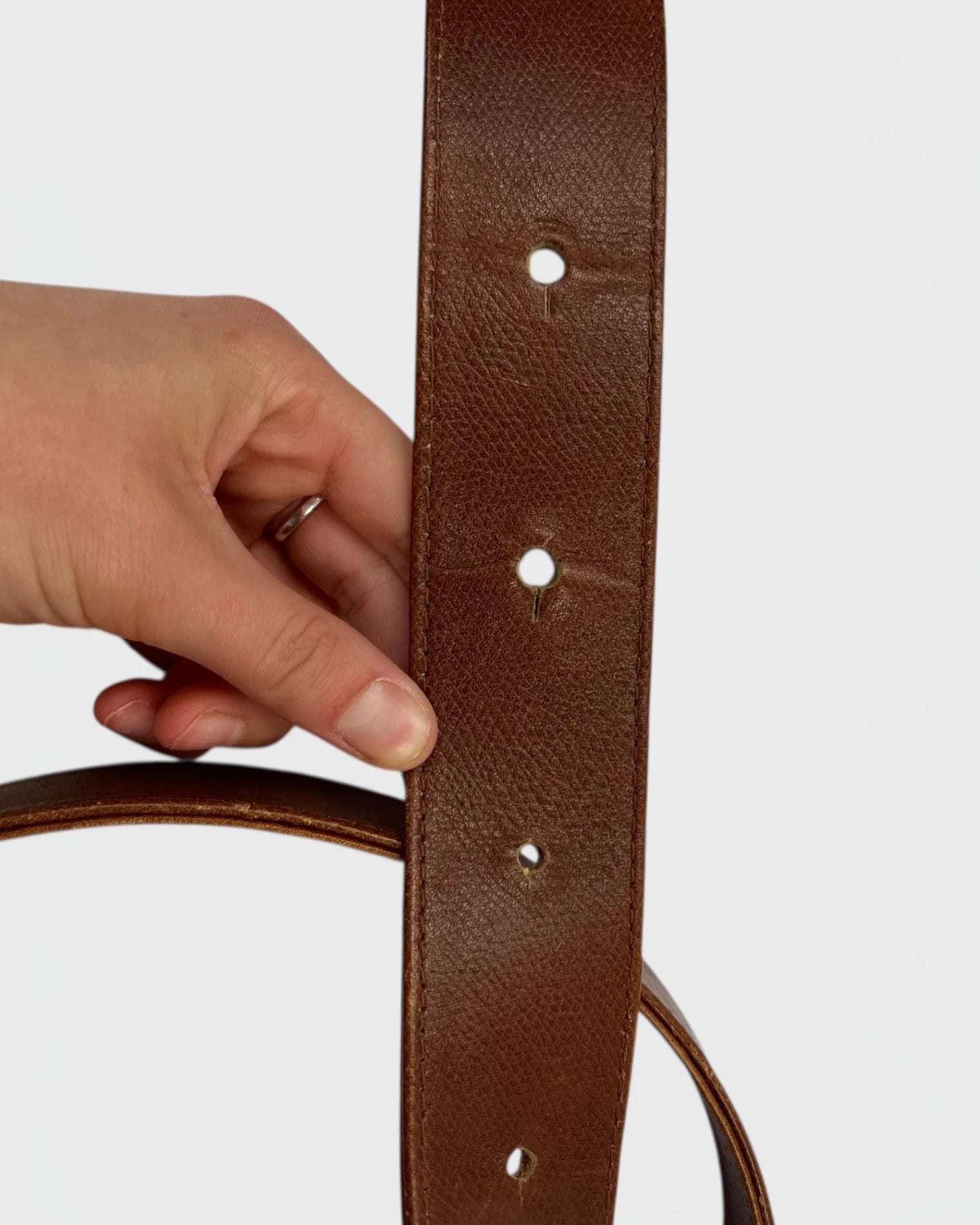 Hermès camel ceinture