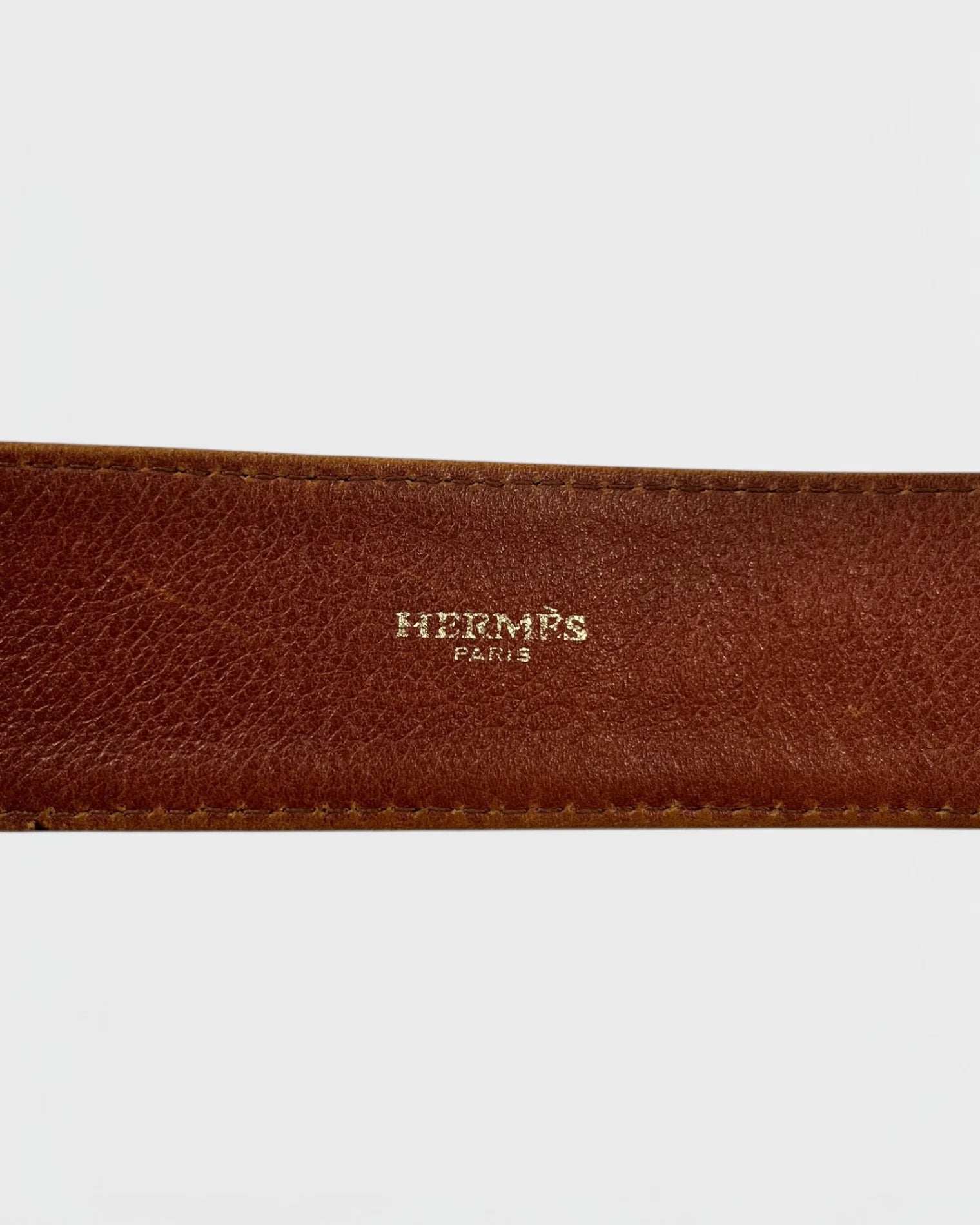 Hermès camel ceinture