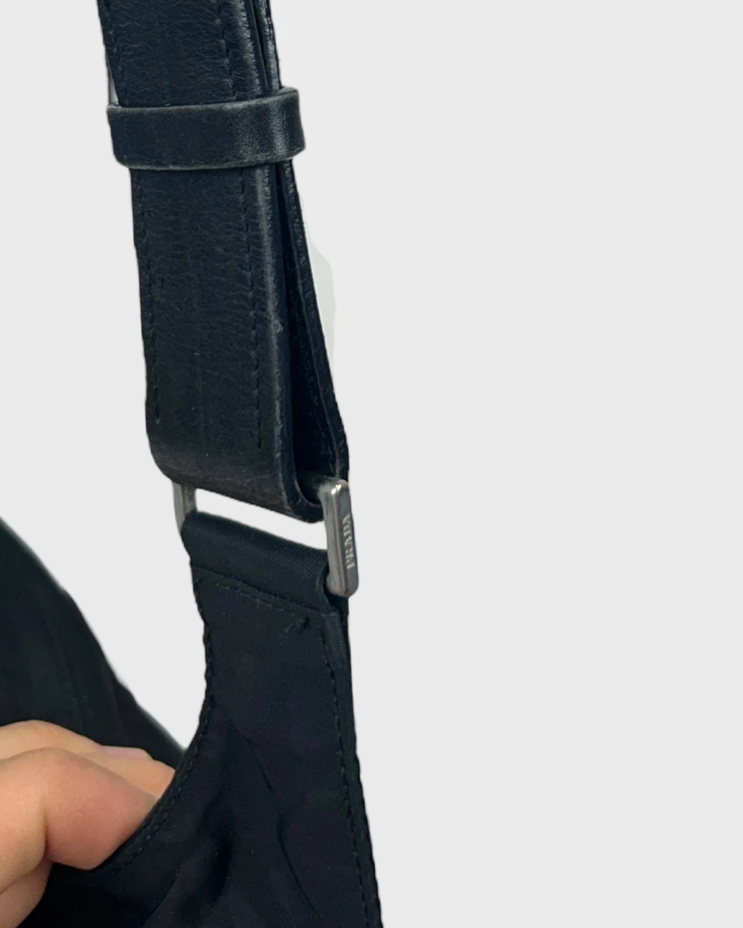 Prada flat nylon sacoche