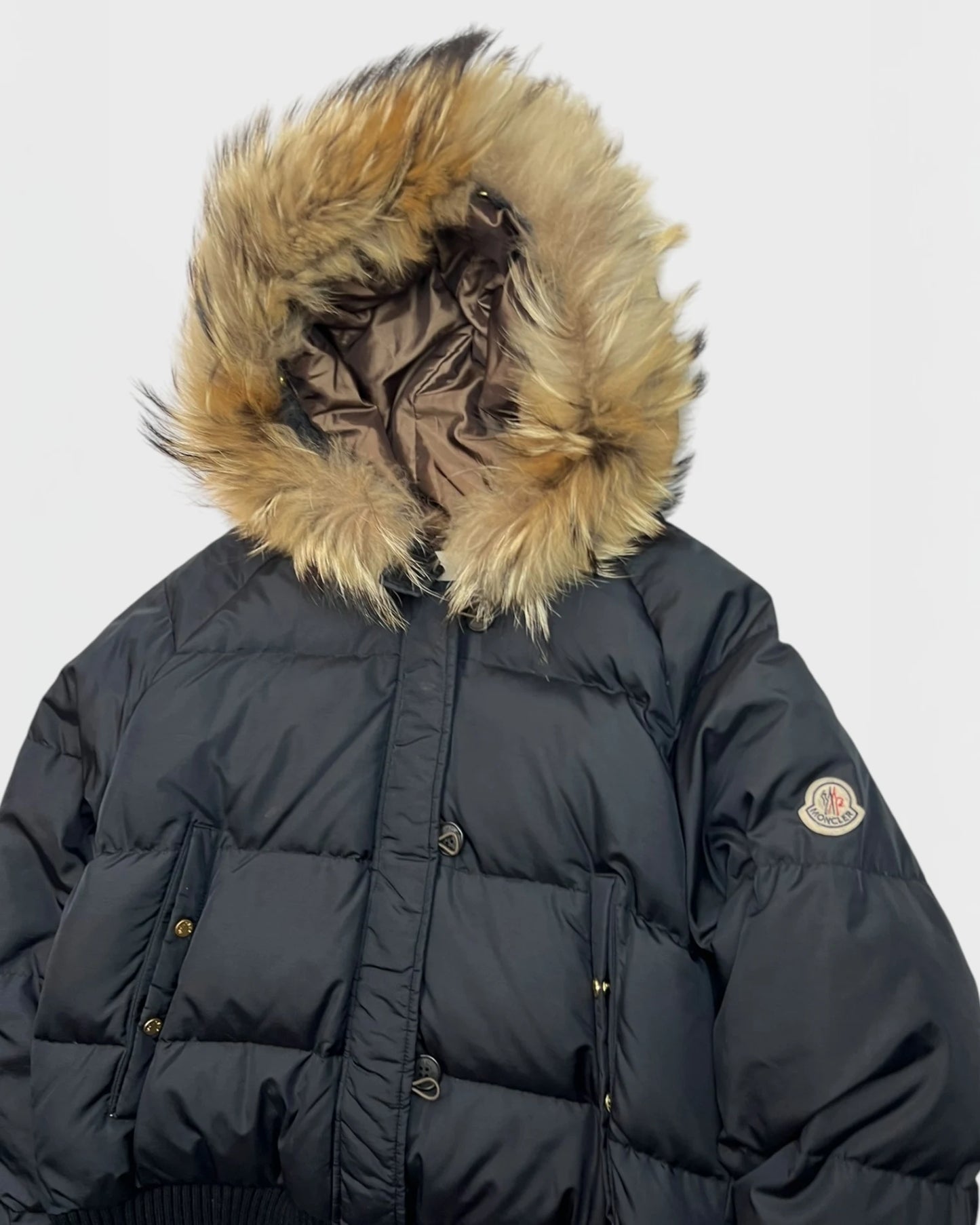 Moncler doudoune fourrure