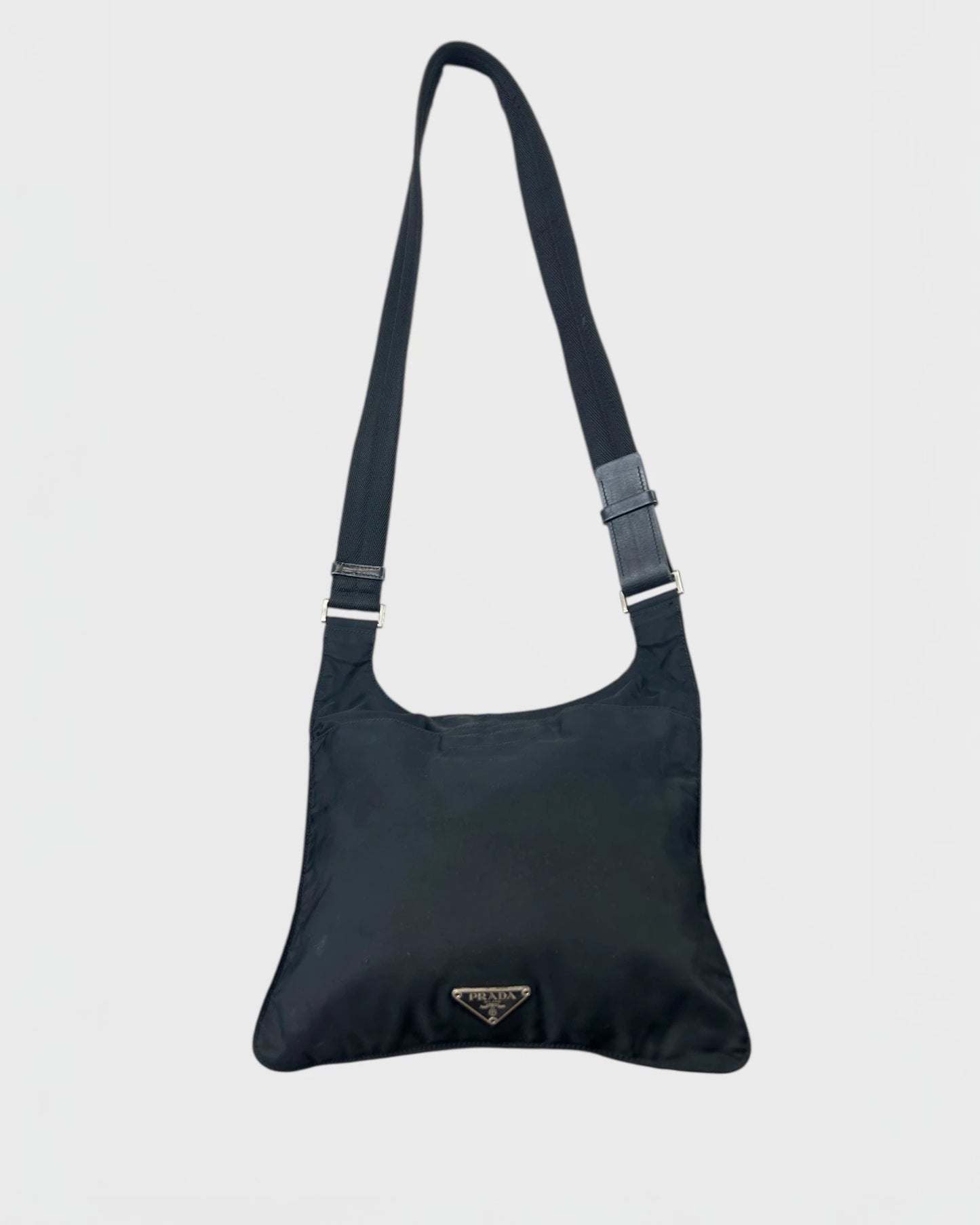 Prada flat nylon sacoche