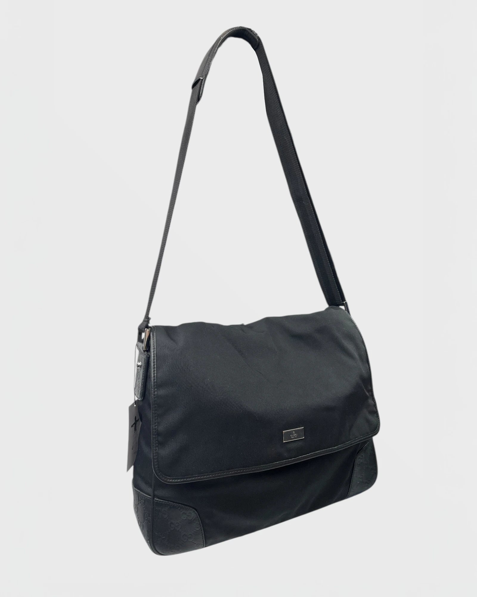 Gucci sacoche nylon monogramme