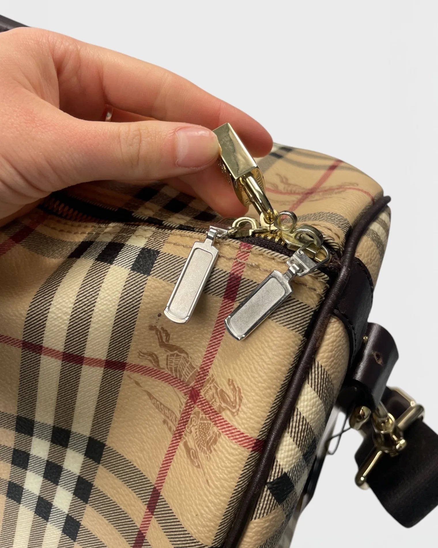 Burberry sac de voyage bandoulière