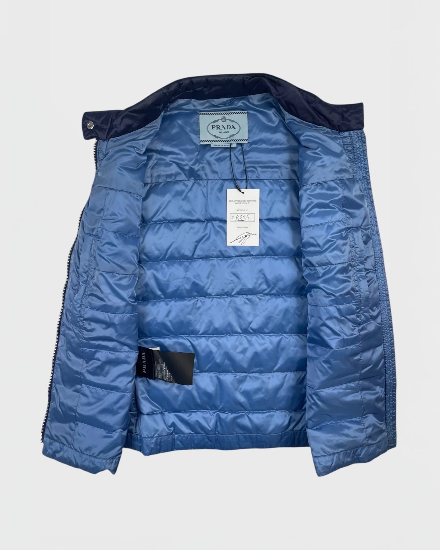 Prada doudoune sans manche