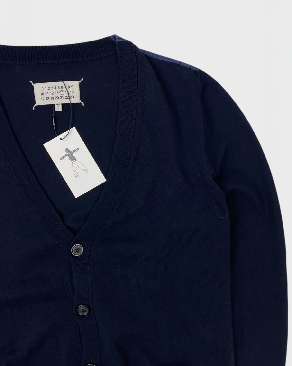 Margiela navy cardigan - The Reservery