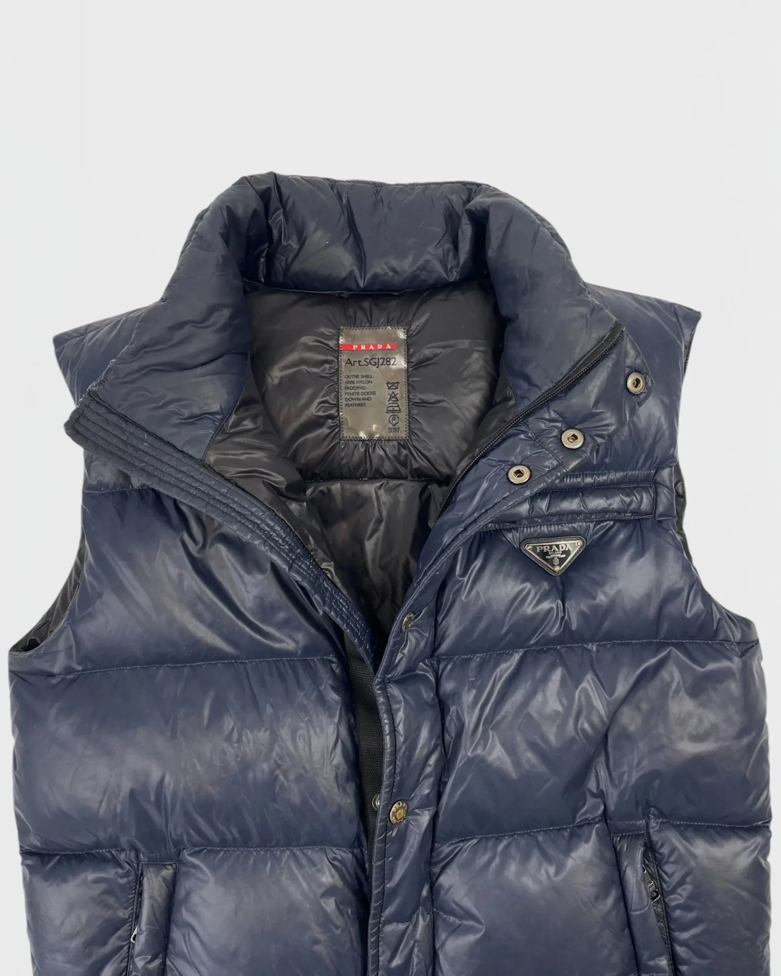 Prada doudoune sans manche