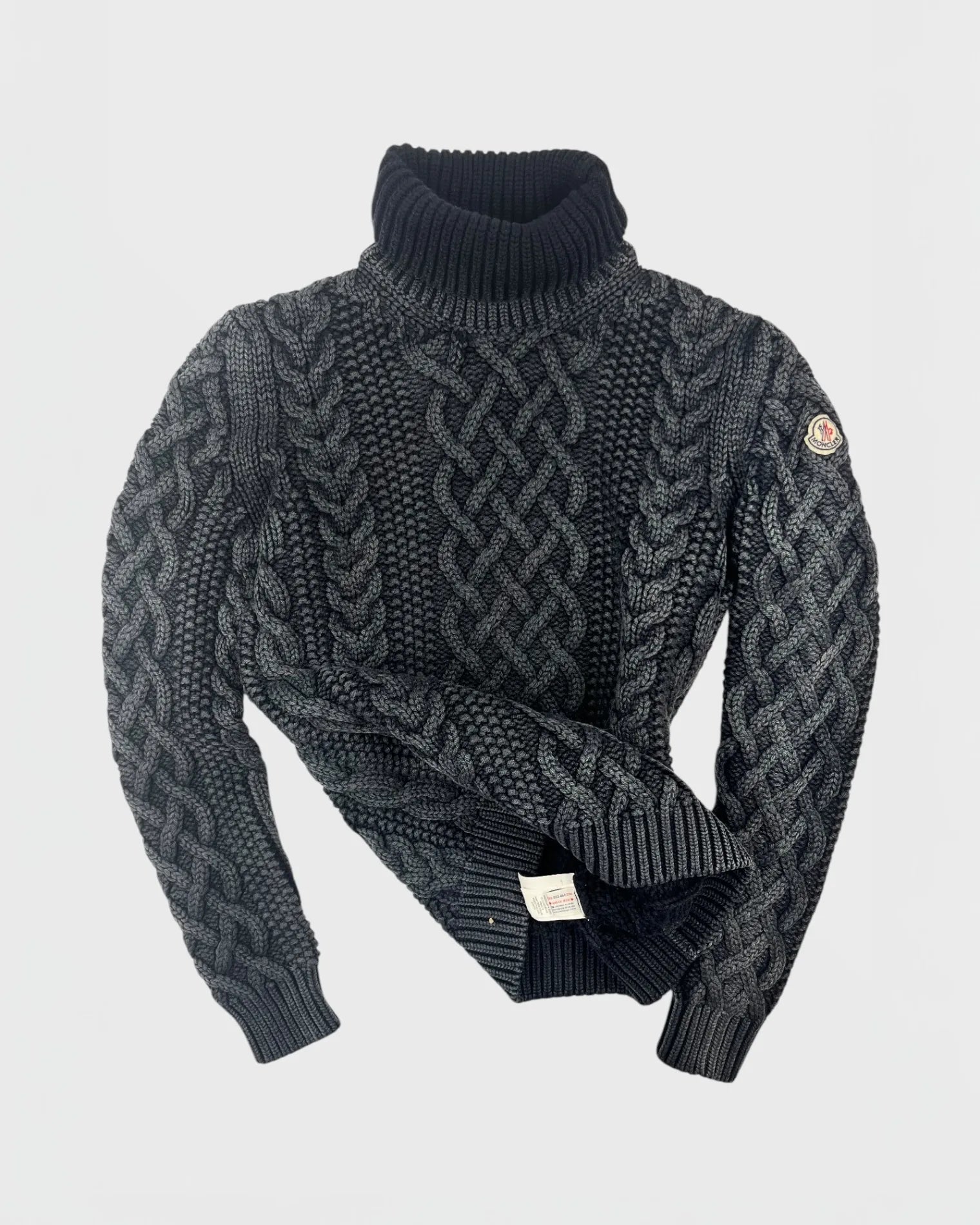 Moncler pull roulé en laine