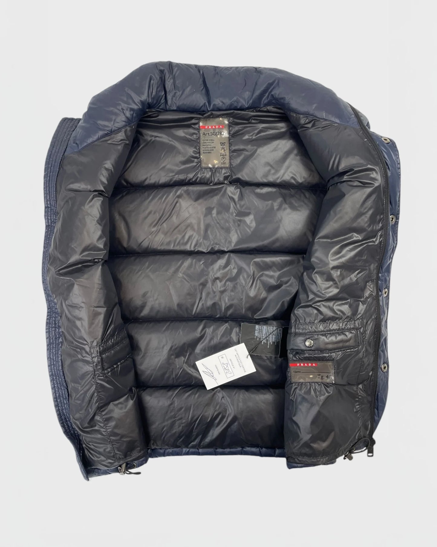 Prada doudoune sans manche