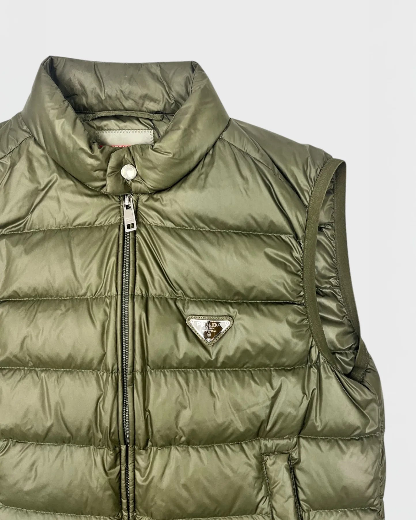 Prada doudoune sans manche