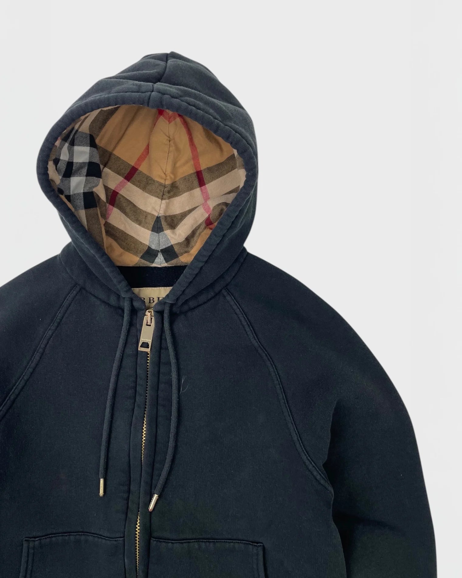 Burberry gilet à capuche