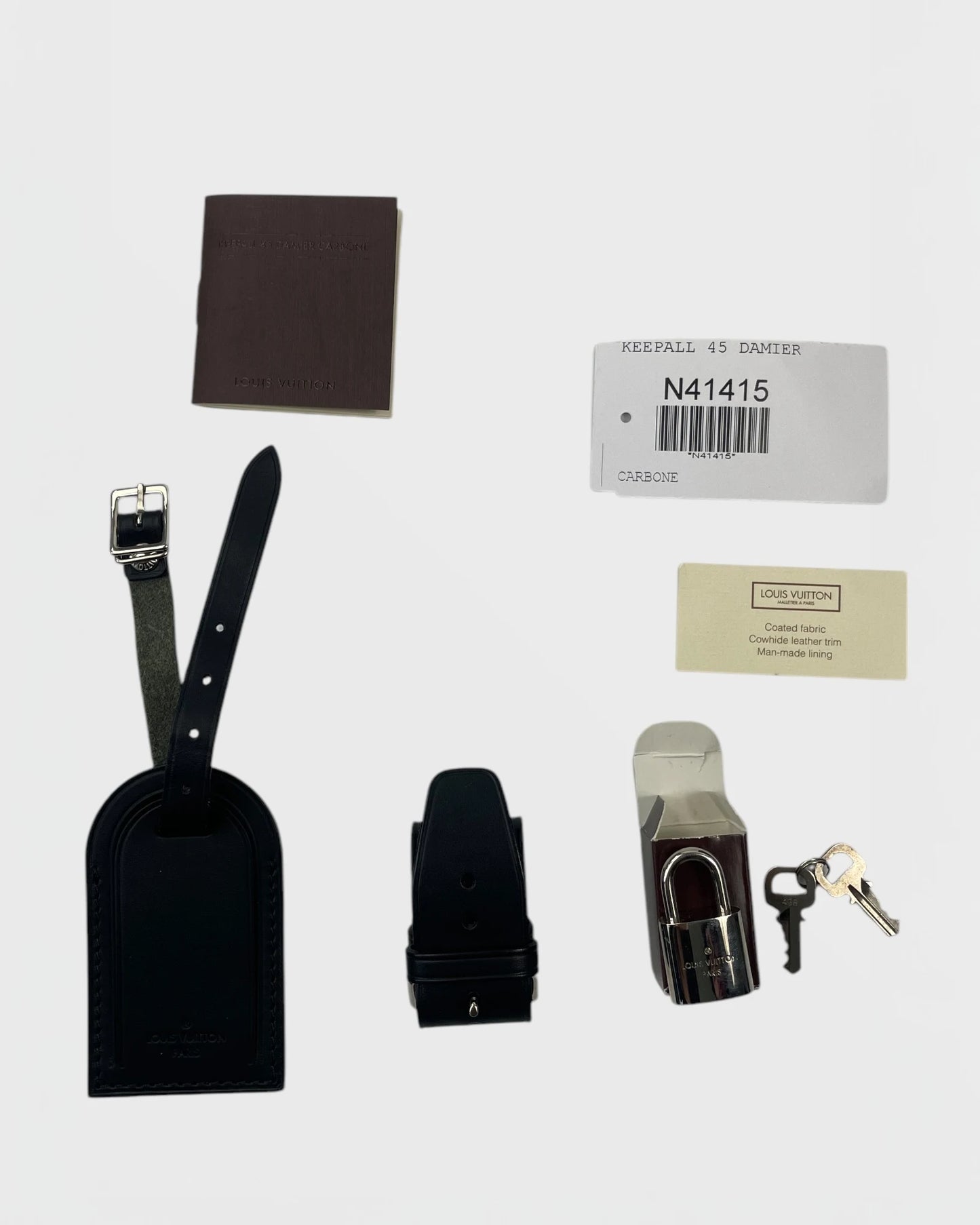 Louis Vuitton sac de voyage Keepall 45 en fibre de carbone