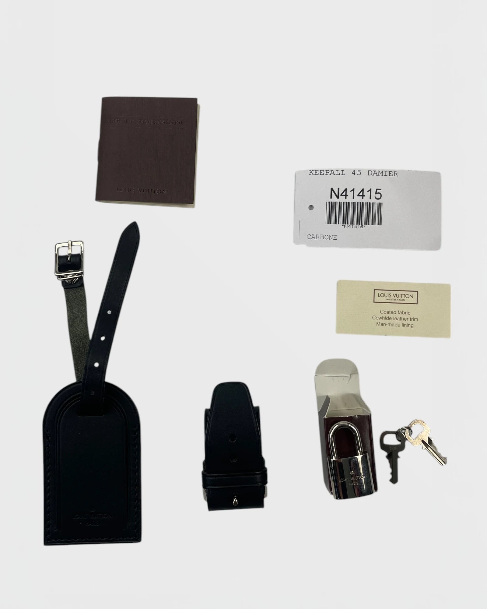 Louis Vuitton sac de voyage Keepall 45 en fibre de carbone