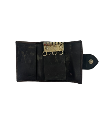 Gucci Porte-clé coeur en cuir