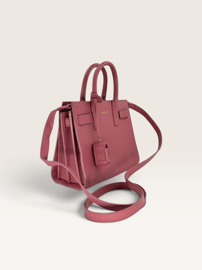 Saint Laurent sac de jour nano avec bandoulière